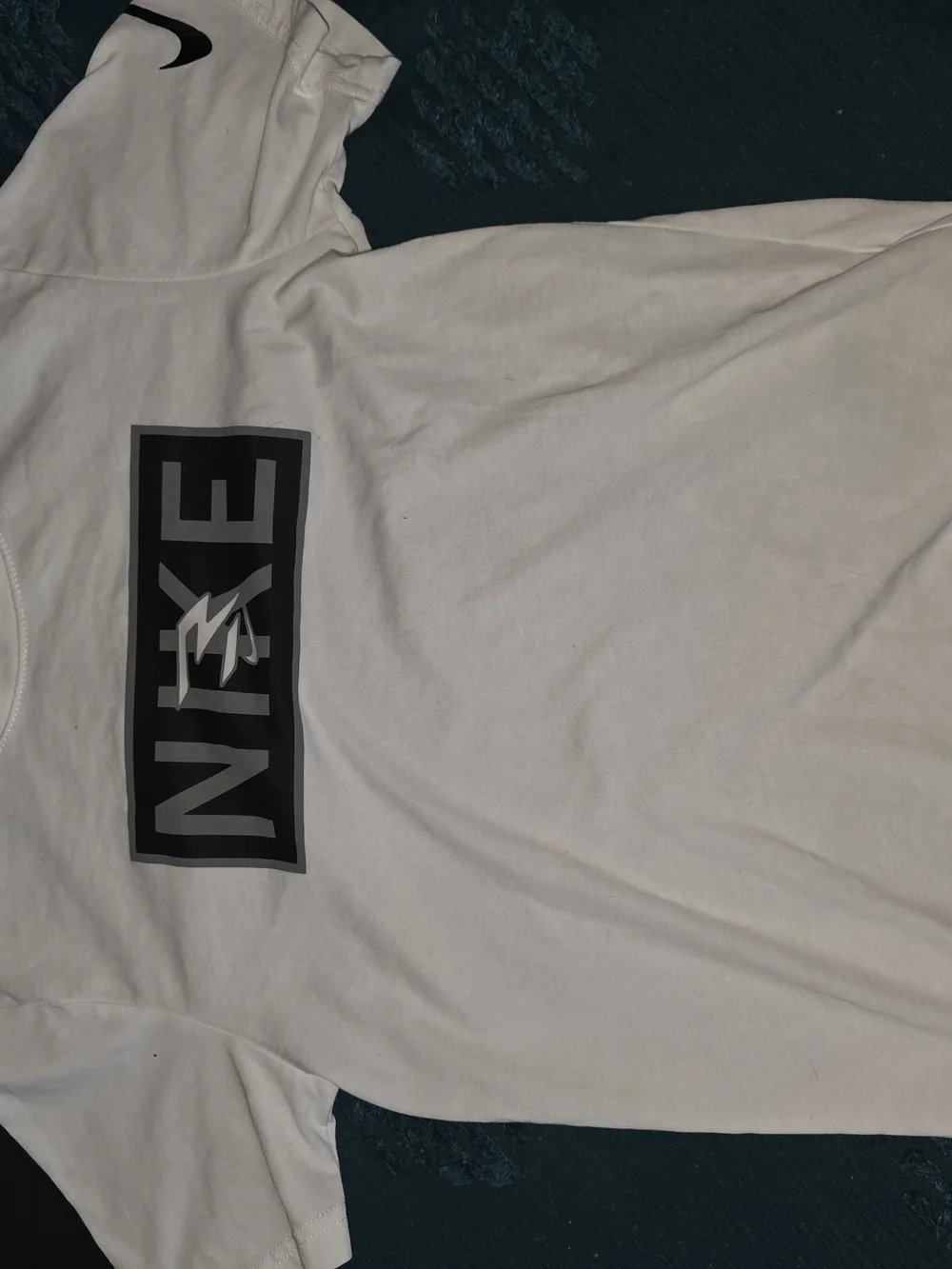 Nike Kids White & Black Logo Tee Bundle with Red Accent